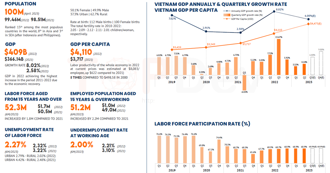 Vietnam GDP Growth Rates